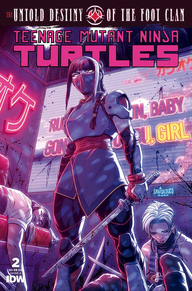 Teenage Mutant Ninja Turtles Untold Destiny Of Foot Clan #2 Cover A Santolouco | Odin's Place
