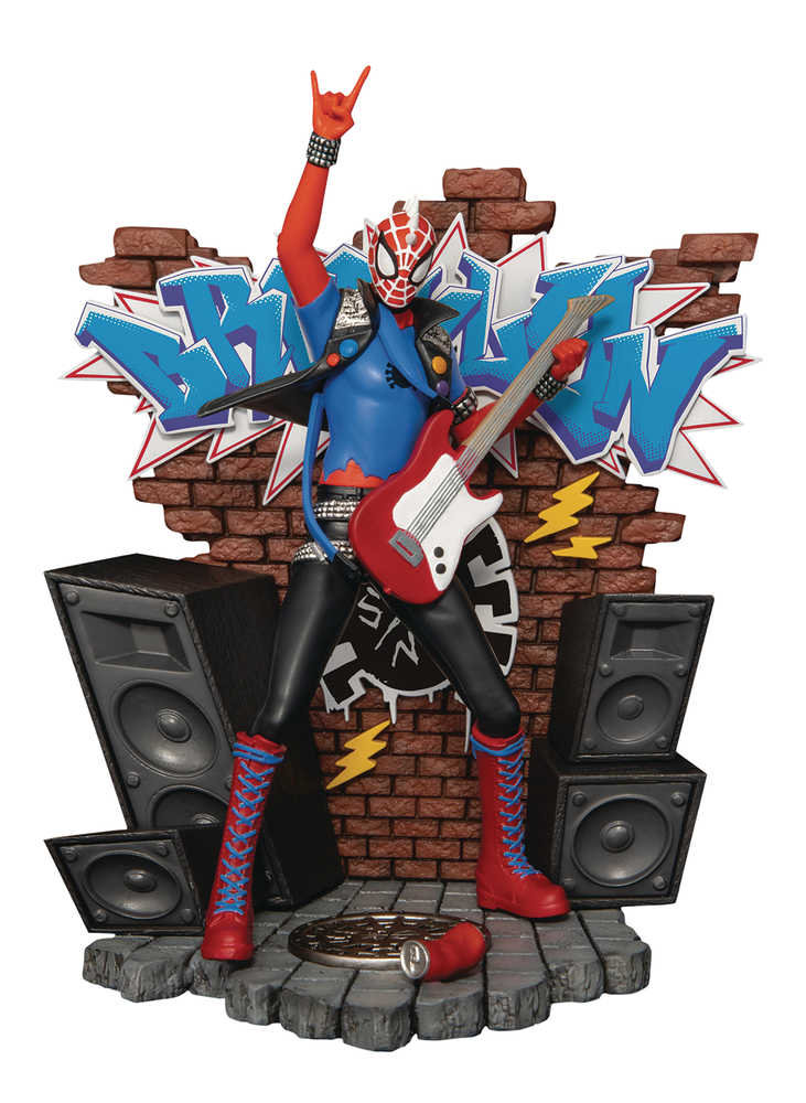 Spider-Man Across Spider-Verse Ds-125 Spider-Punk Statue (Ne | Odin's Place
