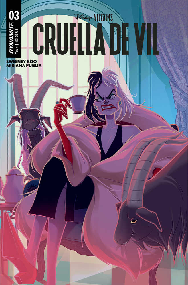 Disney Villains Cruella De Vil #3 Cover A Boo | Odin's Place