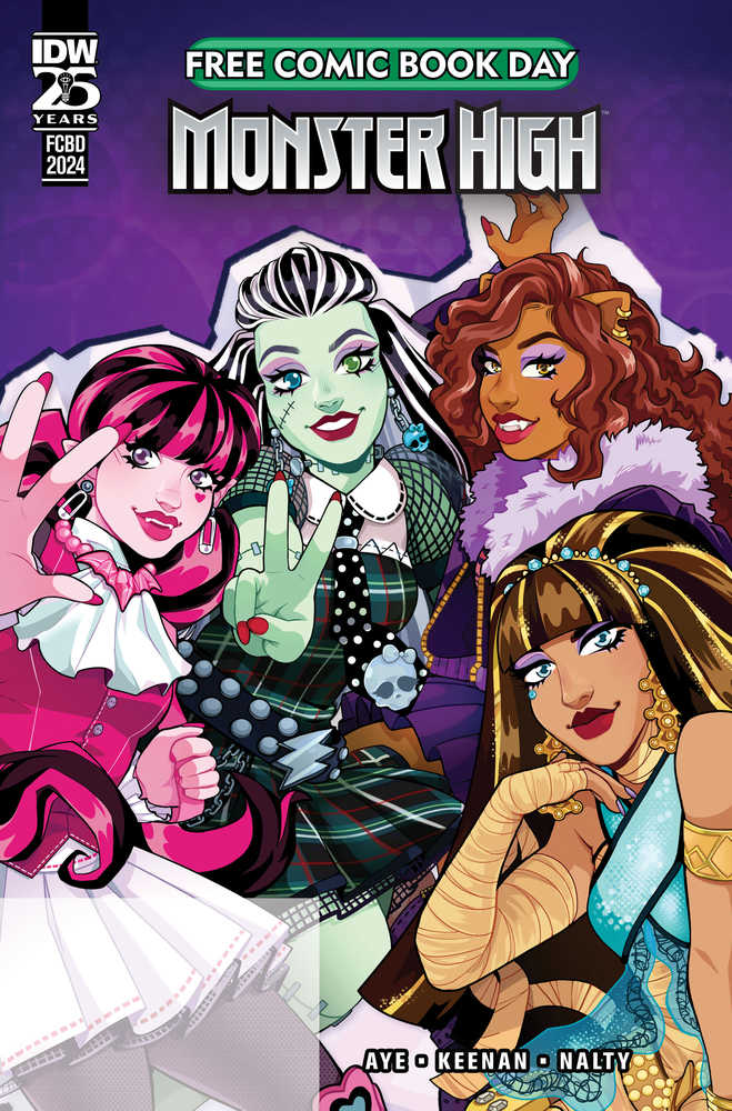 Free Comic Book Day 2024 Monster High (Bundles Of 20) | Odin's Place