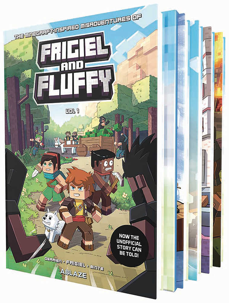 Minecraft Misadv Of Frigiel & Fluffy Volume 1-5 Box Set | Odin's Place