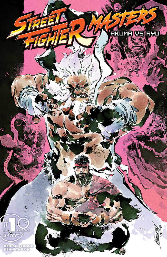 Street Fighter Masters: Akuma vs Ryu #1 Cover A Loh | Odin's Place