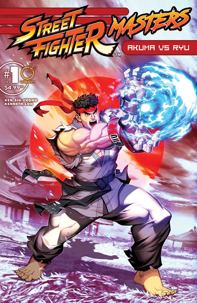 Street Fighter Masters: Akuma vs Ryu #1 Cover B Genzoman Ryu | Odin's Place