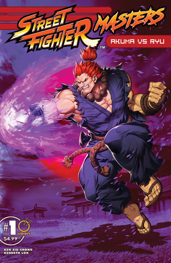 Street Fighter Masters: Akuma vs Ryu #1 Cover C Genzoman Akuma | Odin's Place