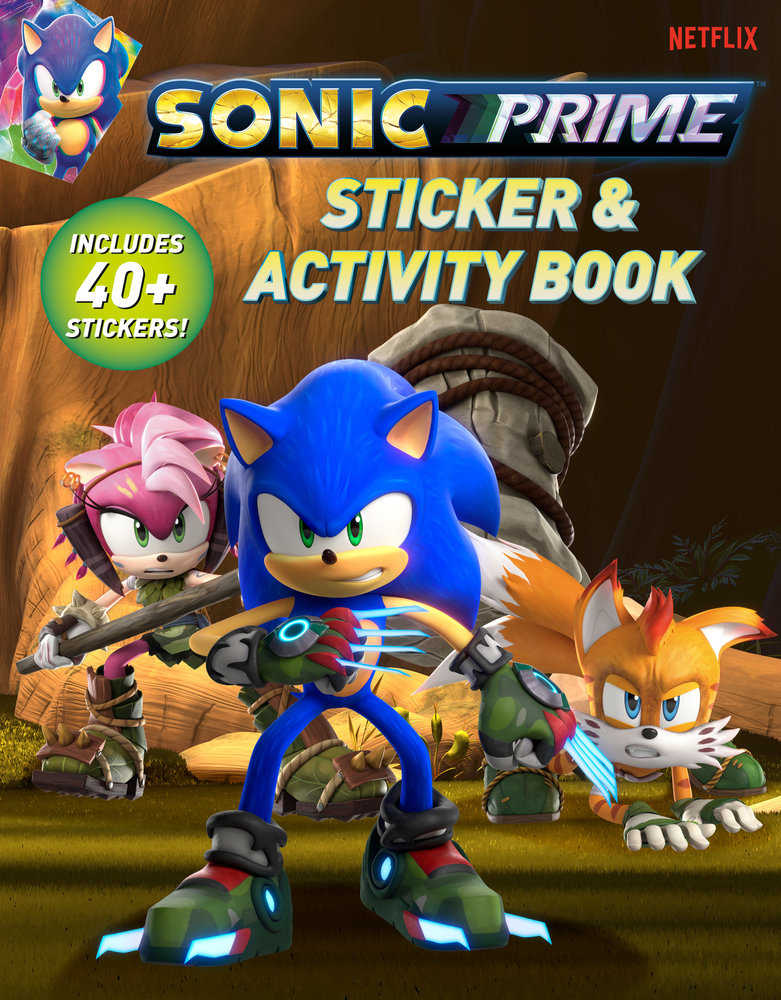Sonic Prime Sticker & Activity Book | Odin's Place