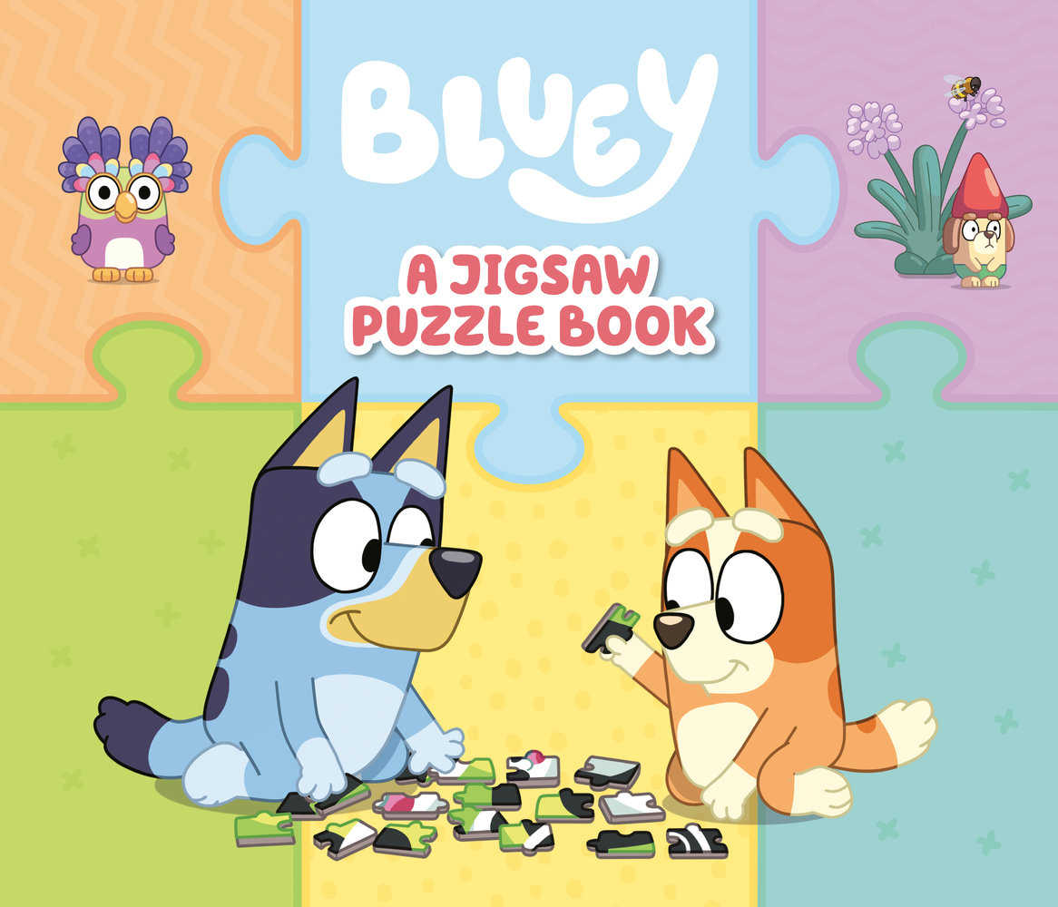 Bluey: A Jigsaw Puzzle Book | Odin's Place