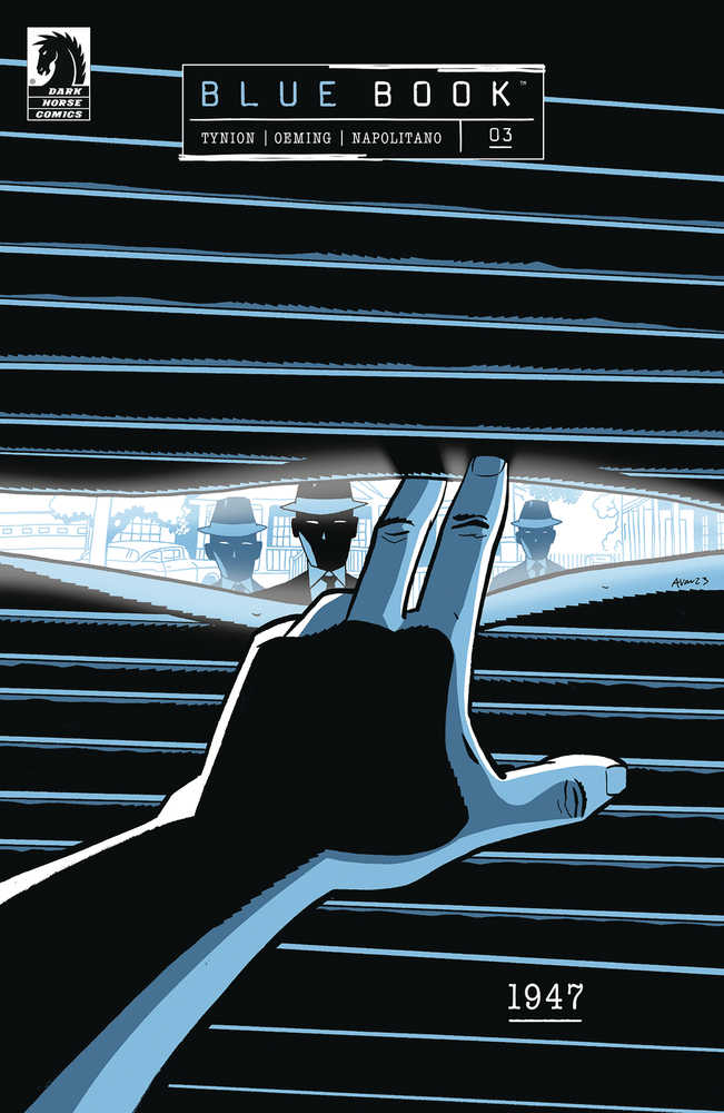 Blue Book 1947 #3 Cover A Oeming | Odin's Place