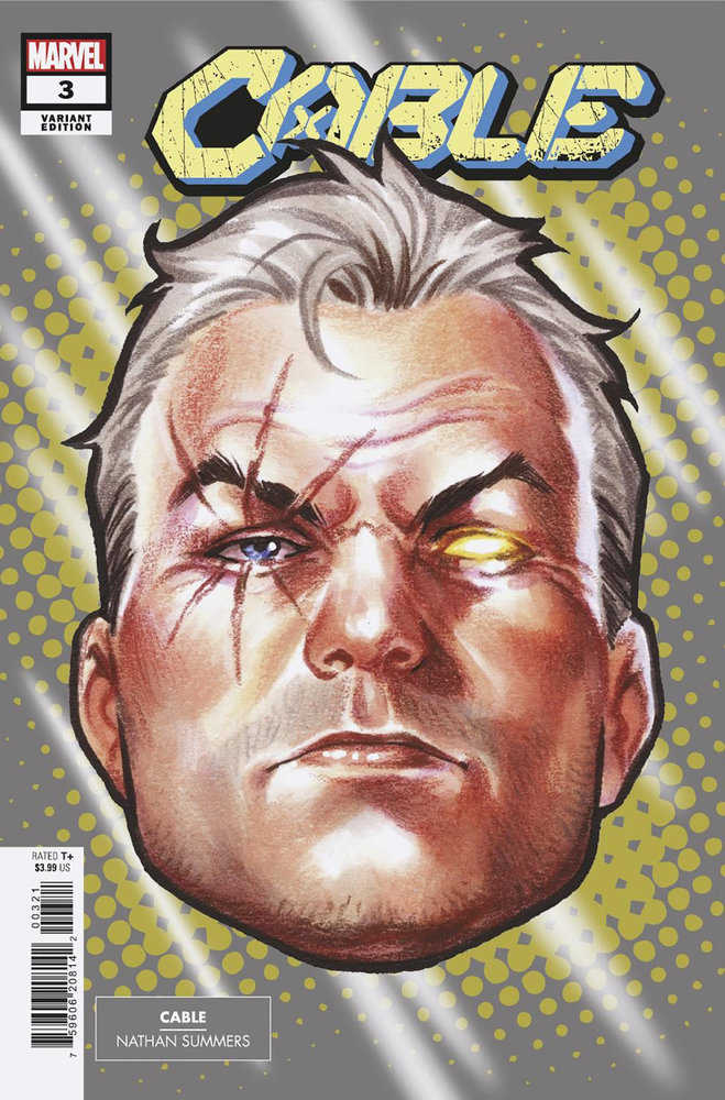 Cable #3 Mark Brooks Headshot Variant [Fhx] | Odin's Place