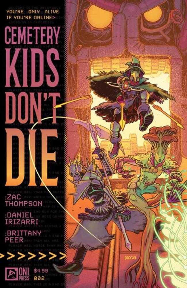 Cemetery Kids Dont Die #2 (Of 4) Cover A Daniel Irizarri (Mature) | Odin's Place