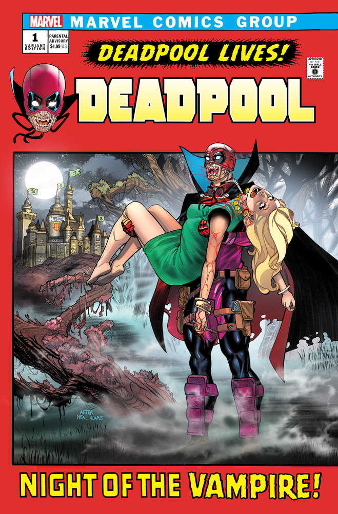 Deadpool #1 Javier Garron Vampire Variant | Odin's Place