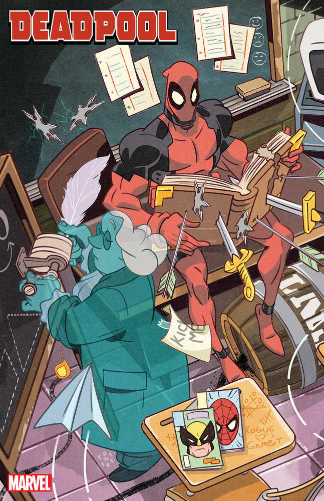 Deadpool #1 Sean Galloway Saturday Morning Connecting Variant | Odin's Place