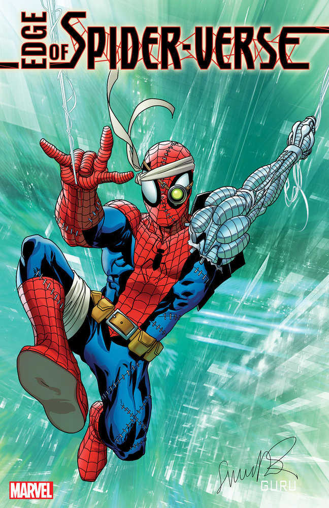 Edge Of Spider-Verse #2 Salvador Larroca Cyborg Spider-Man Variant | Odin's Place