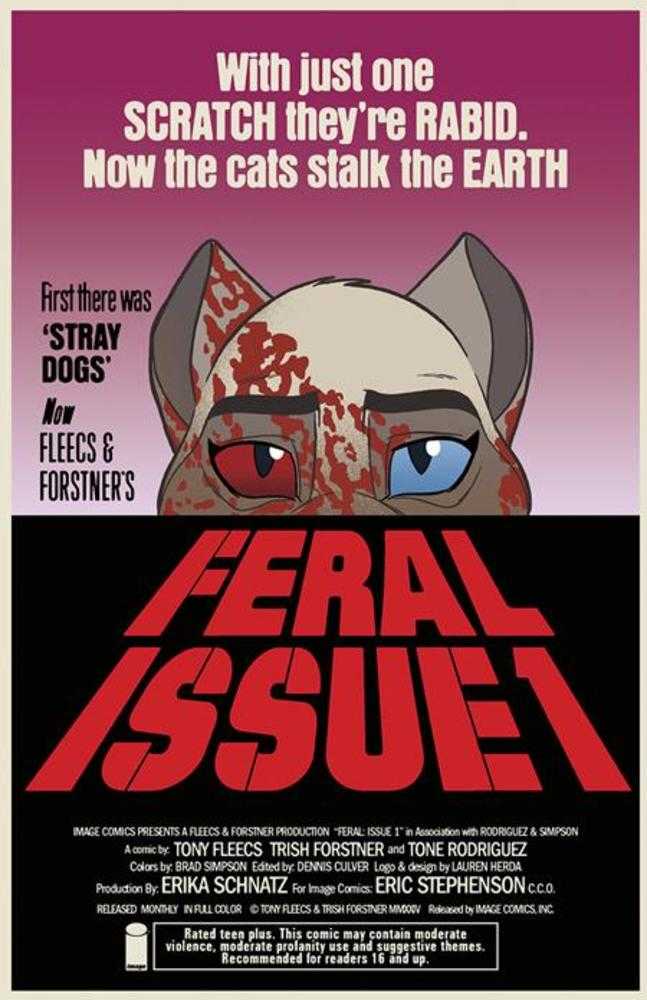 Feral #1 Cover B Trish Forstner & Tony Fleecs Variant | Odin's Place