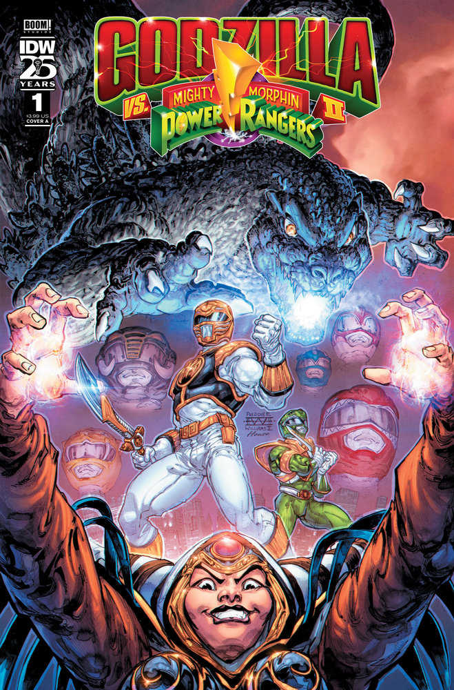 Godzilla vs. The Mighty Morphin Power Rangers II #1 Cover A (Williams II) | Odin's Place