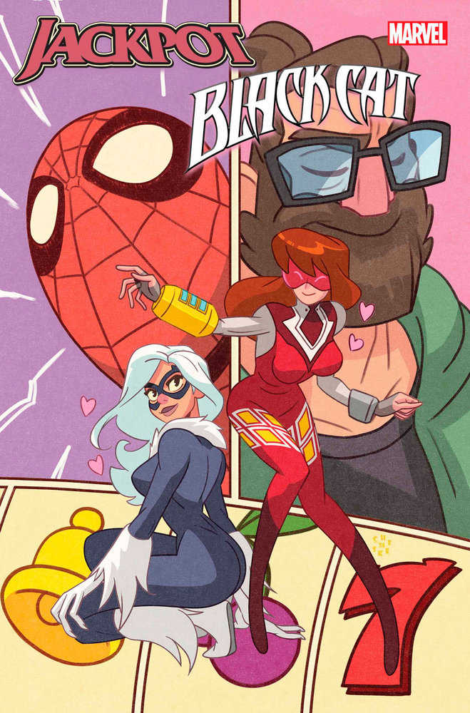 Jackpot & Black Cat #1 Sean Galloway Saturday Morning Variant | Odin's Place