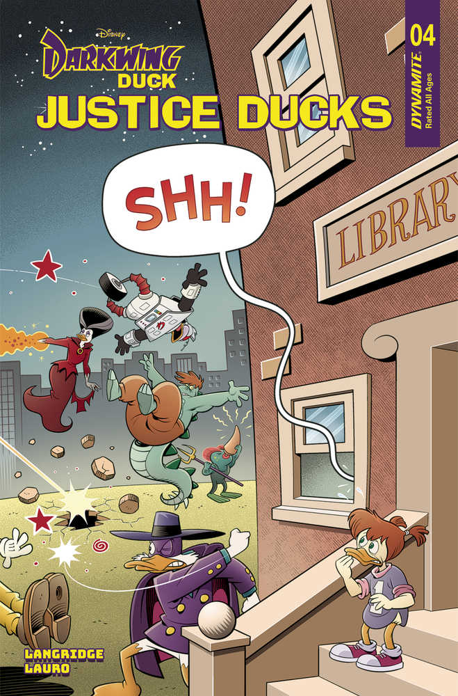 Justice Ducks #4 Cover B Langridge | Odin's Place