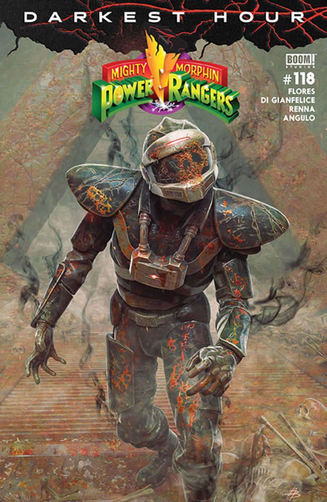 Mighty Morphin Power Rangers #118 Cover B Dark Grid Variant Barend | Odin's Place