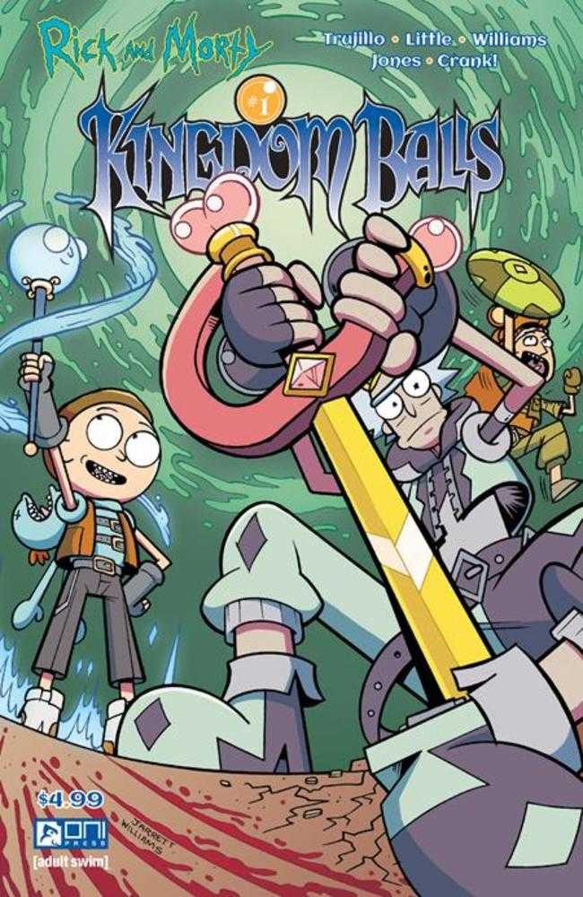 Rick And Morty Kingdom Balls #1 (Of 4) Cover A Jarrett Williams & Hank Jones (Mature) | Odin's Place