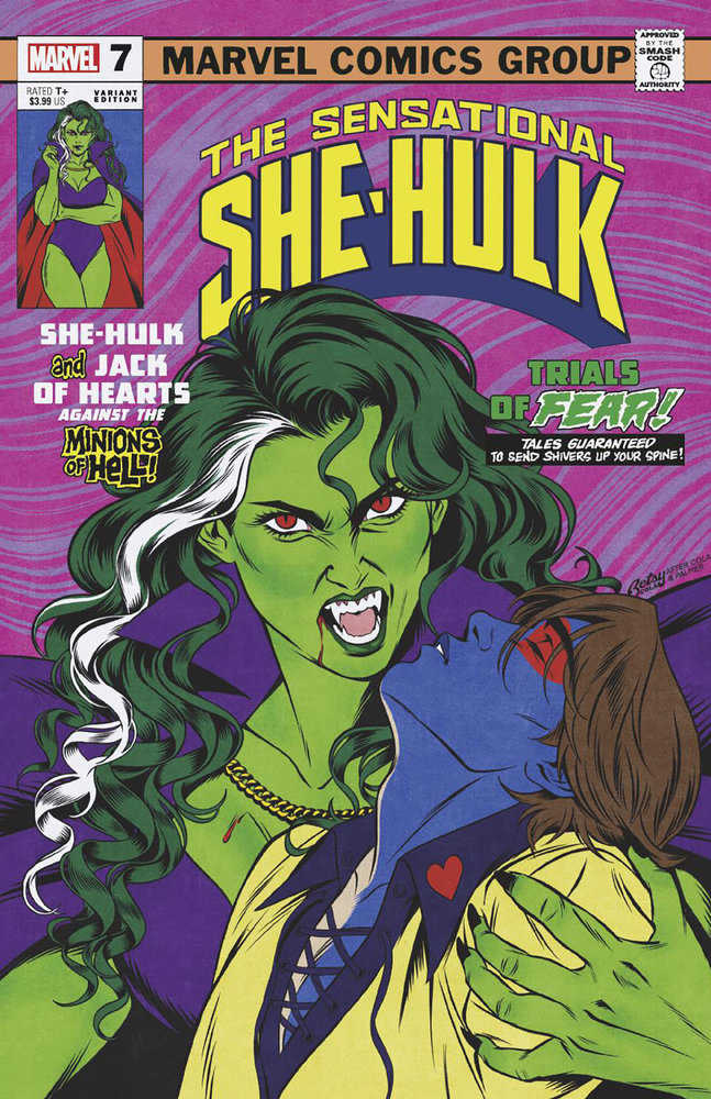 Sensational She-Hulk #7 Betsy Cola Vampire Variant | Odin's Place