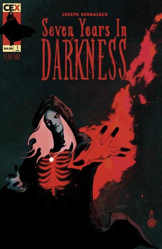 Seven Years In Darkness Year Two #1 (Of 4) Cover B Joseph Schmalke Flame Card Stock Variant | Odin's Place