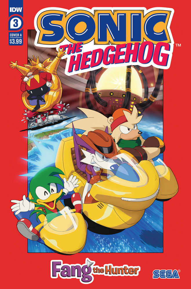 Sonic The Hedgehog: Fang The Hunter #3 Cover A (Hammerstrom) | Odin's Place