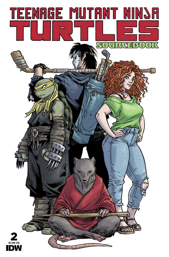 Teenage Mutant Ninja Turtles: Sourcebook #2 Cover A (Campbell) | Odin's Place