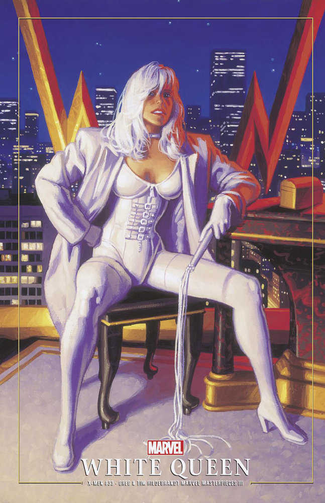 X-Men #33 Greg And Tim Hildebrandt White Queen Marvel Masterpieces III Variant [ Fhx] | Odin's Place