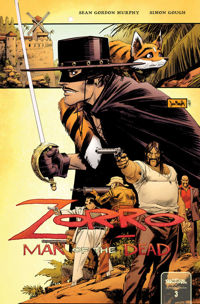 Zorro Man Of The Dead #3 (Of 4) Cover A Murphy (Mature) | Odin's Place