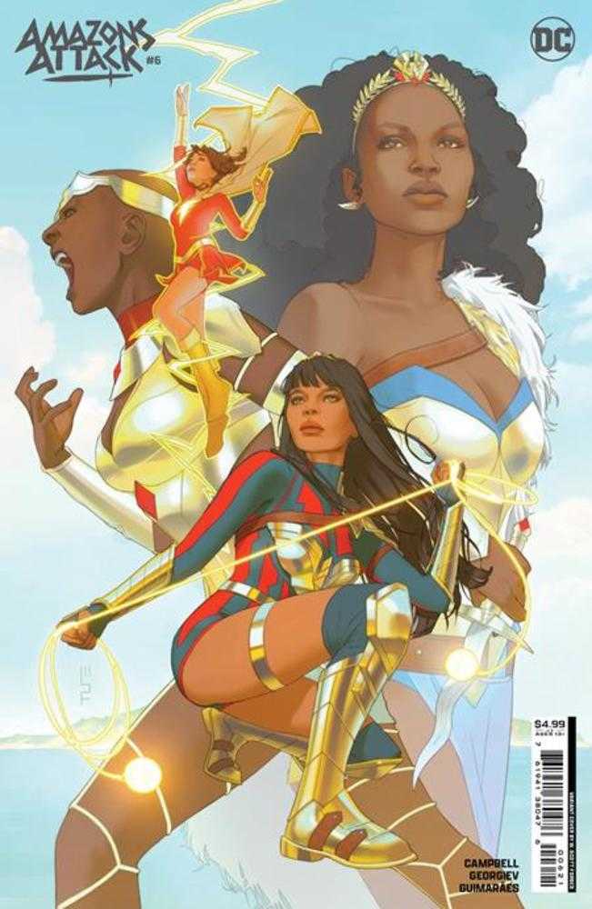 Amazons Attack #6 Cover B W Scott Forbes Card Stock Variant | Odin's Place