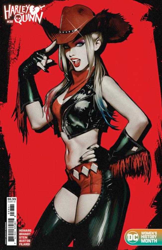 Harley Quinn #38 Cover C Sozomaika Womens History Month Card Stock Variant | Odin's Place