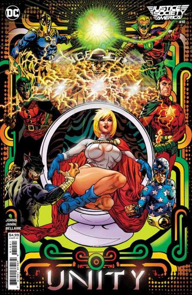 Justice Society Of America #10 (Of 12) Cover B Tony Harris Card Stock Variant | Odin's Place