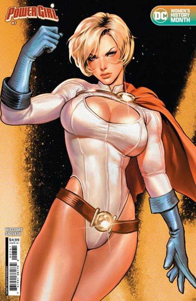 Power Girl #7 Cover D Sozomaika Womens History Month Card Stock Variant | Odin's Place