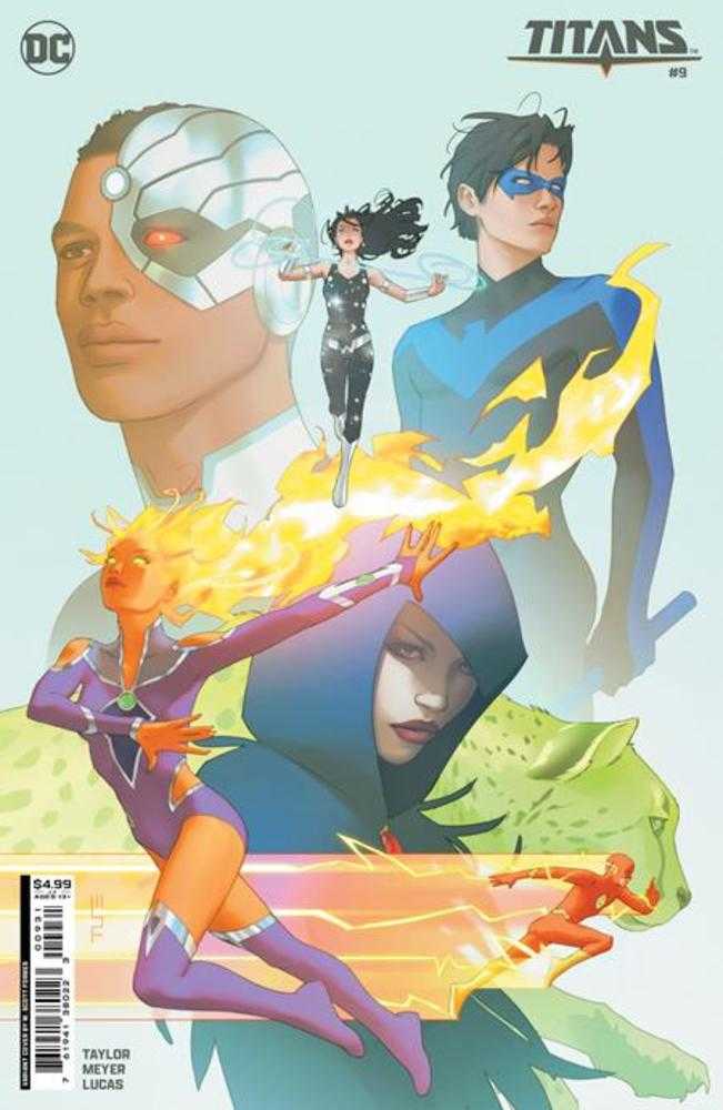 Titans #9 Cover C W Scott Forbes Card Stock Variant | Odin's Place