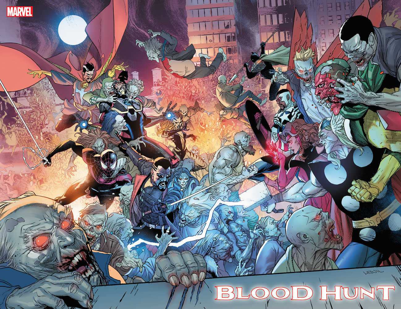 Blood Hunt #1 Leinil Yu Wraparound Variant [Bh] | Odin's Place