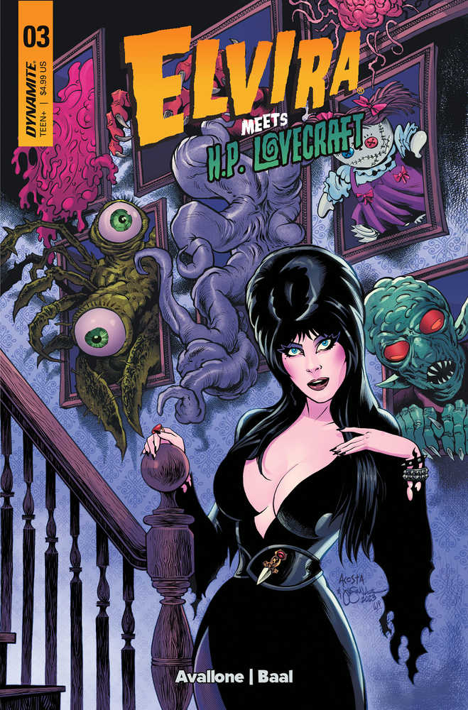 Elvira Meets Hp Lovecraft #3 Cover A Acosta | Odin's Place