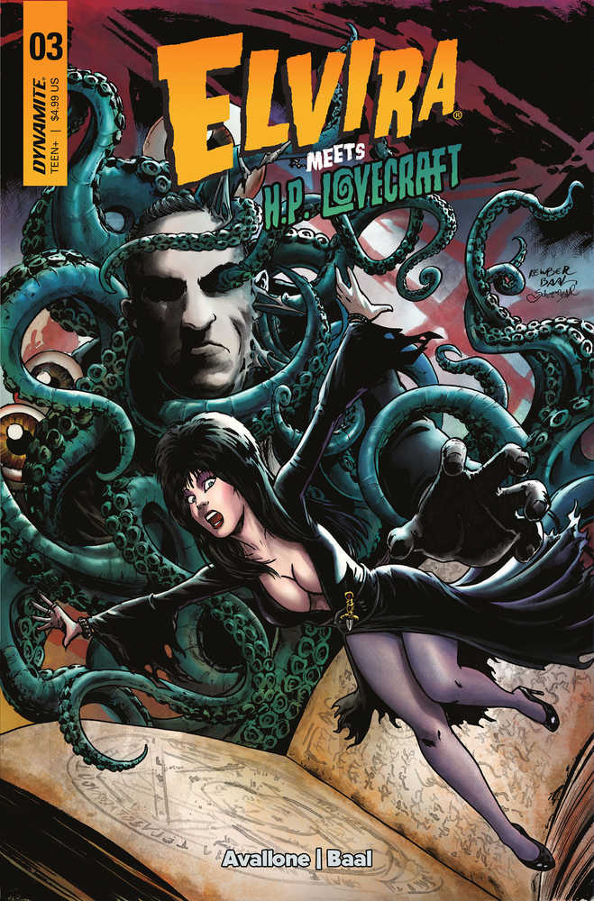 Elvira Meets Hp Lovecraft #3 Cover B Baal | Odin's Place