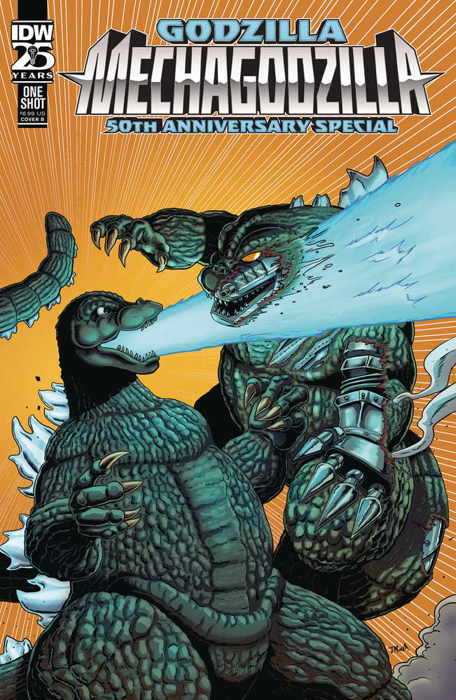 Godzilla Mechazilla 50th Anniv #1 Cover B Marsh (Mature) | Odin's Place