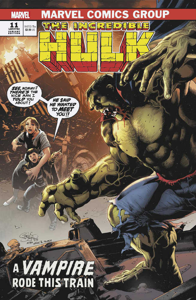 Incredible Hulk #11 Carlos Magno Vampire Variant | Odin's Place