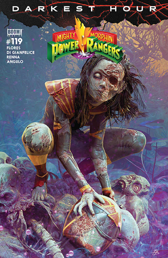 Mighty Morphin Power Rangers #119 Cover B Dark Grid Variant Barend | Odin's Place