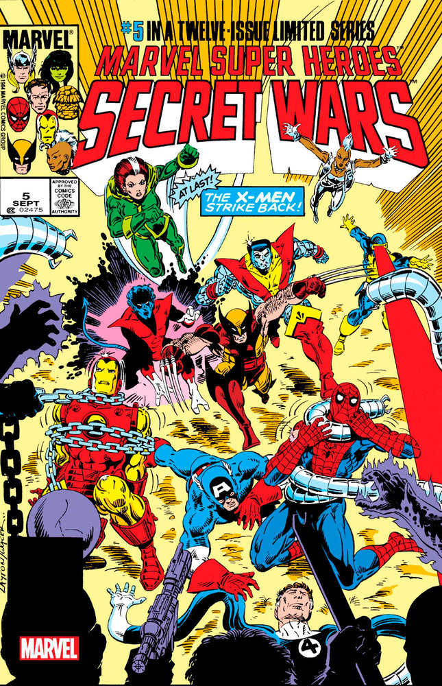 Marvel Super Heroes Secret Wars #5 Facsimile Edition | Odin's Place