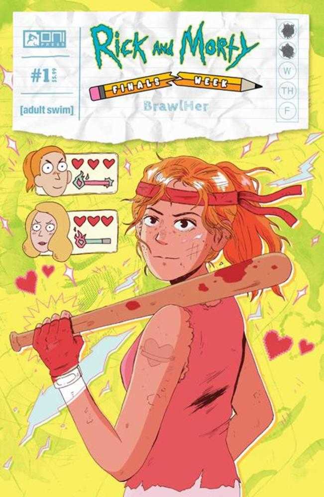 Rick And Morty Presents Finals Week Brawlher #1 (Of 5) Cover A Beck Kubrick | Odin's Place