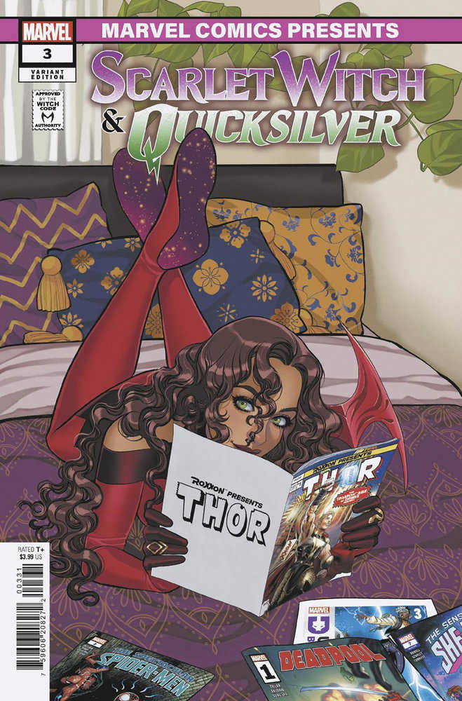 Scarlet Witch & Quicksilver #3 Romy Jones Marvel Comics Presents Variant | Odin's Place