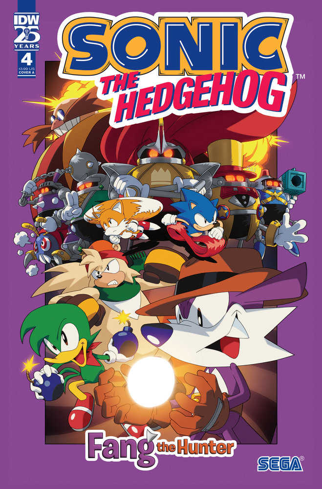 Sonic The Hedgehog: Fang The Hunter #4 Cover A (Hammerstrom) | Odin's Place