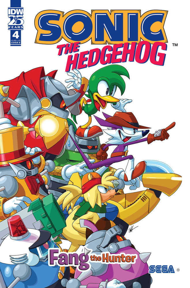 Sonic The Hedgehog: Fang The Hunter #4 Variant B (Mcgrath) | Odin's Place
