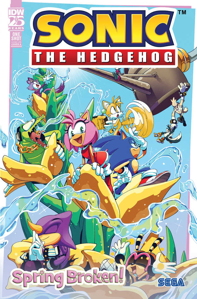 Sonic The Hedgehog Spring Broken #1 Cover A Thomas | Odin's Place