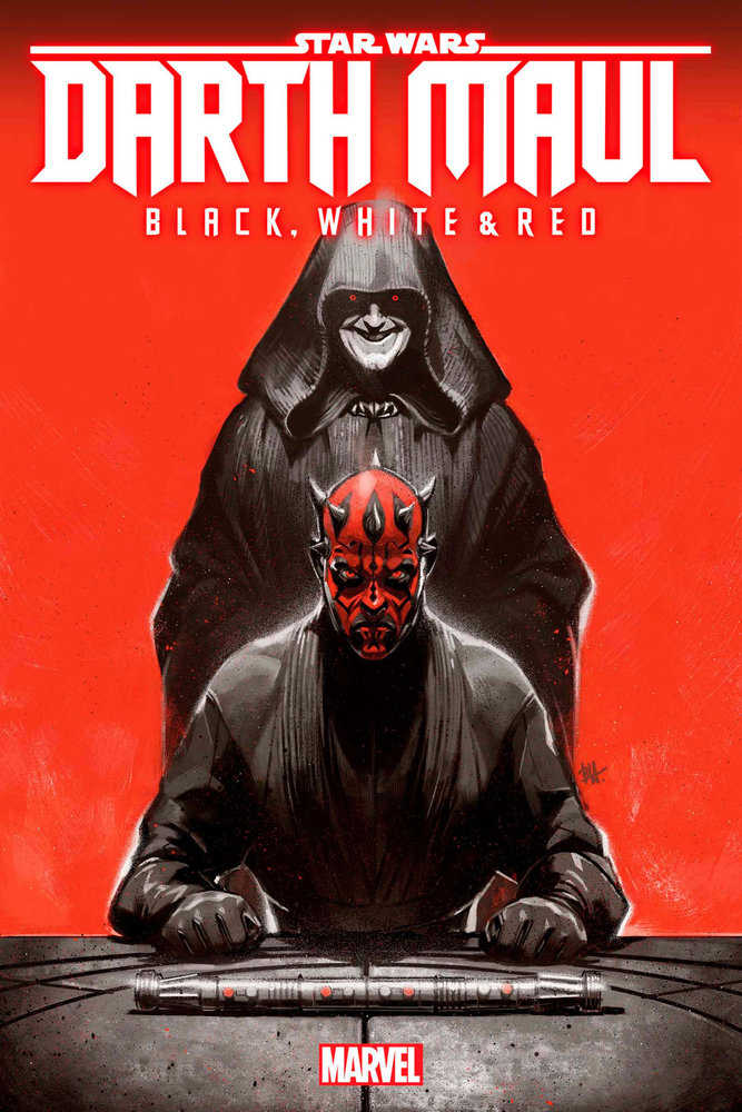 Star Wars: Darth Maul - Black, White & Red #1 Ben Harvey Variant | Odin's Place