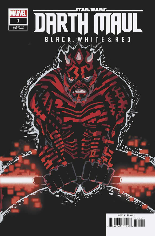 Star Wars: Darth Maul - Black, White & Red #1 Frank Miller Variant | Odin's Place