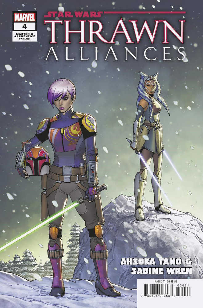 Star Wars: Thrawn Alliances #4 Giuseppe Camuncoli Ahsoka Tano & Sabine Wren Master & Apprentice Variant | Odin's Place