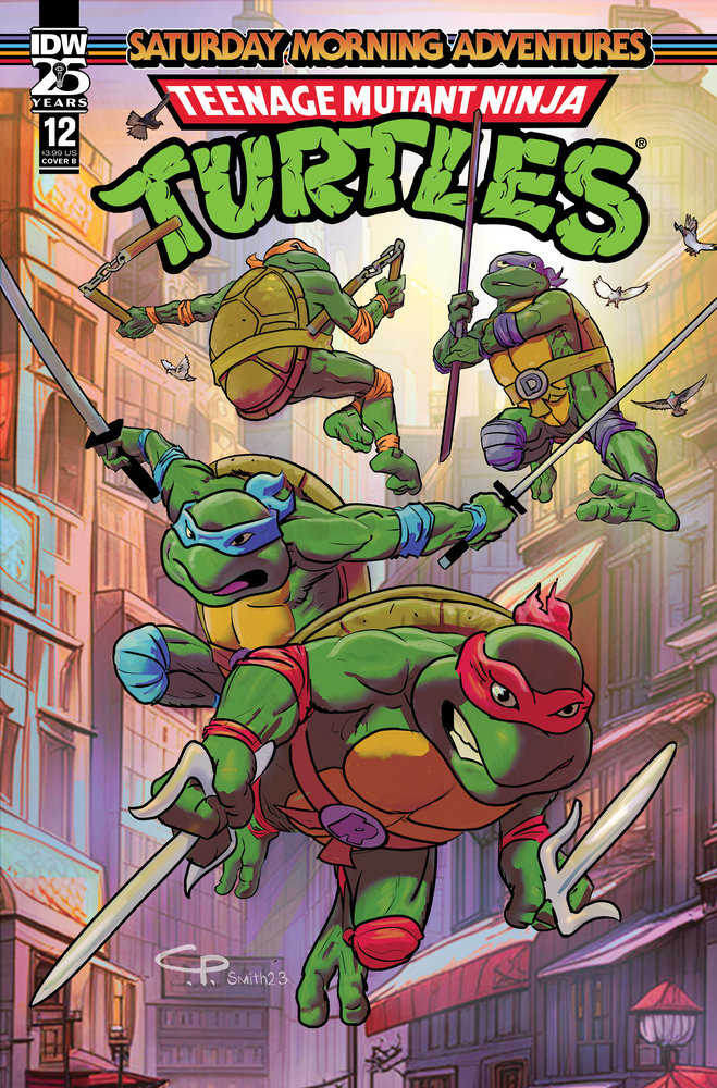 Teenage Mutant Ninja Turtles: Saturday Morning Adventures #12 Variant B (Smith) | Odin's Place