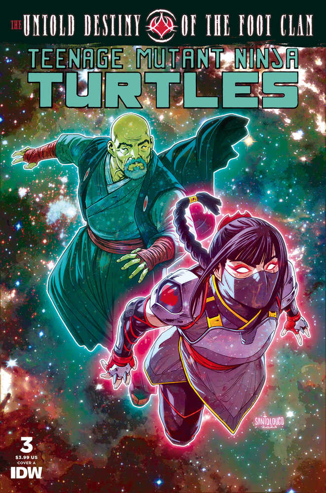 Teenage Mutant Ninja Turtles: The Untold Destiny Of The Foot Clan #3 Cover A (Santolouco) | Odin's Place